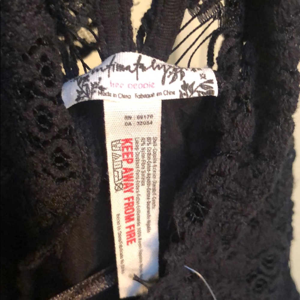 Free people black lace dress - Picture 6 of 7